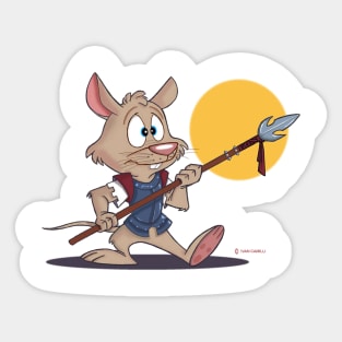 Valiant Mouse Sticker